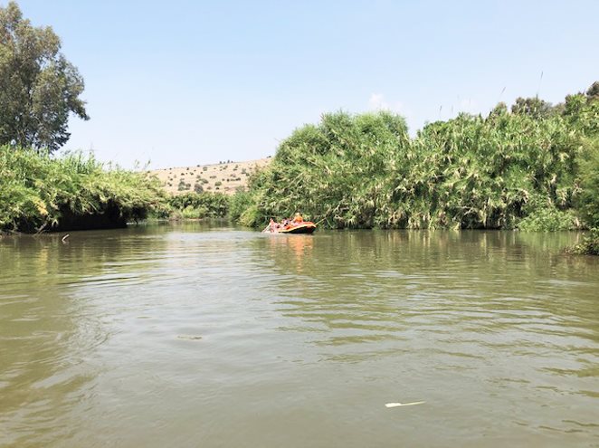 שייט קייקים באבוקייק בדרום הגולן