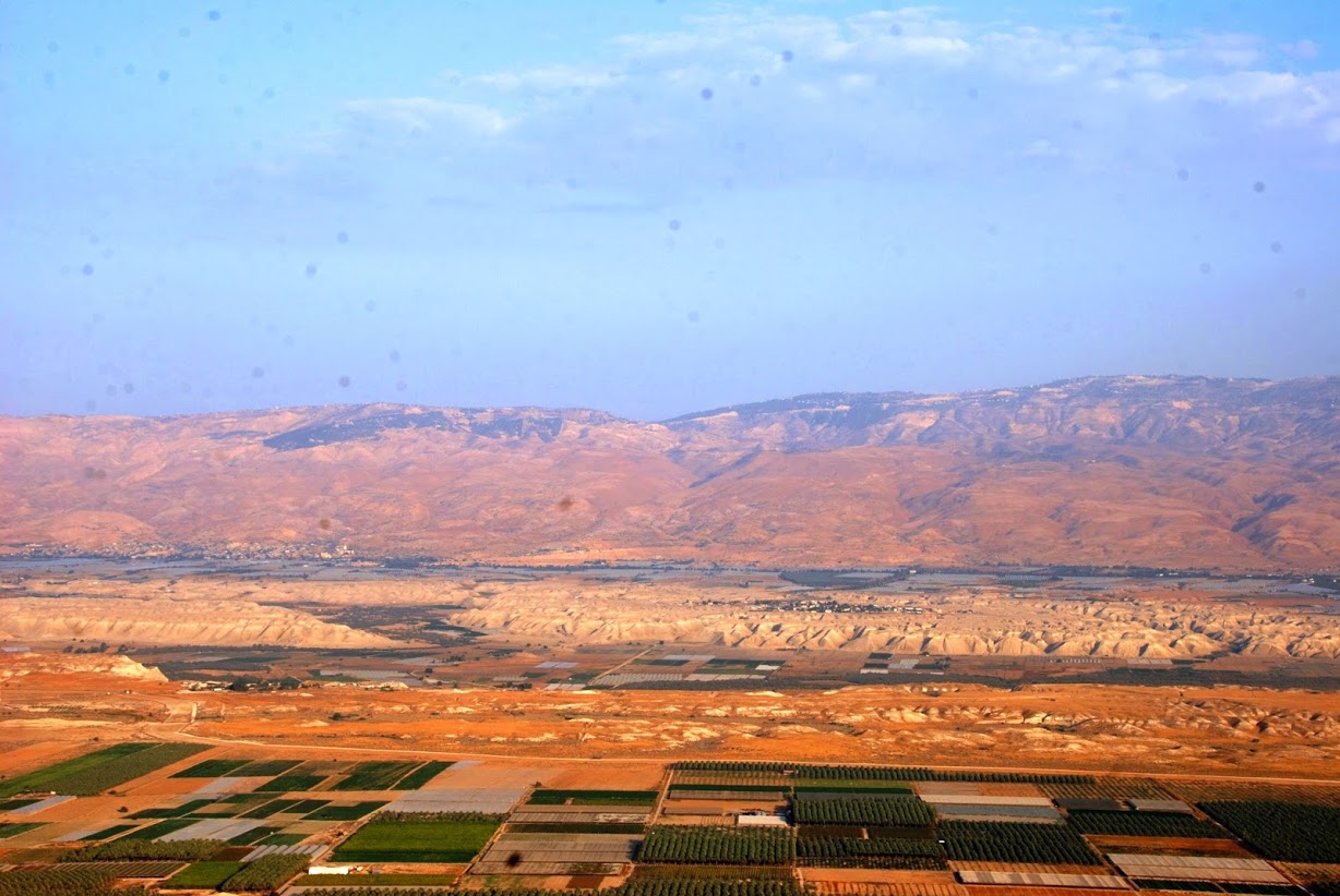 סרטבה - מסלול טיול בבקעת הירדן עם תצפית מדהימה